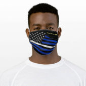 Proudly Support EMS Adult Cloth Face Mask (Worn)