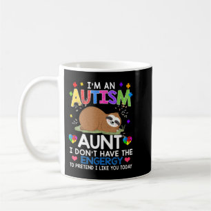 Proudly wear this cute sloth autism shirt to raise coffee mug