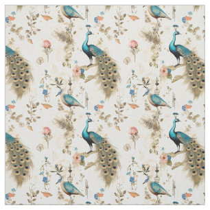 Proudly Whimsical: Whimsy Peacock Fabric