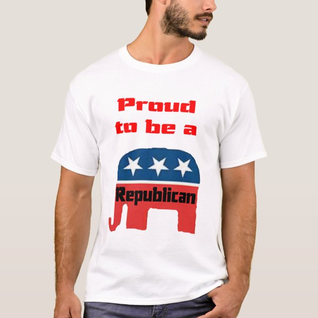 proudrepublican T-Shirt (Front)