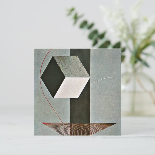 Proun 99, abstract artwork by El Lissitzky (Standing Front)