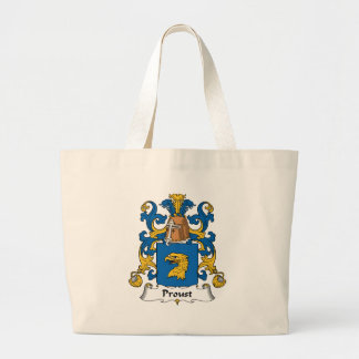 Proust Family Crest Large Tote Bag