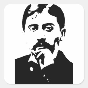 Proust Square Sticker