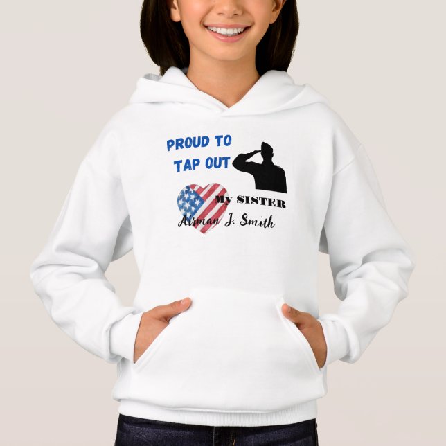 Prout to Tap Out BMT Graduation Hoodie (Front)