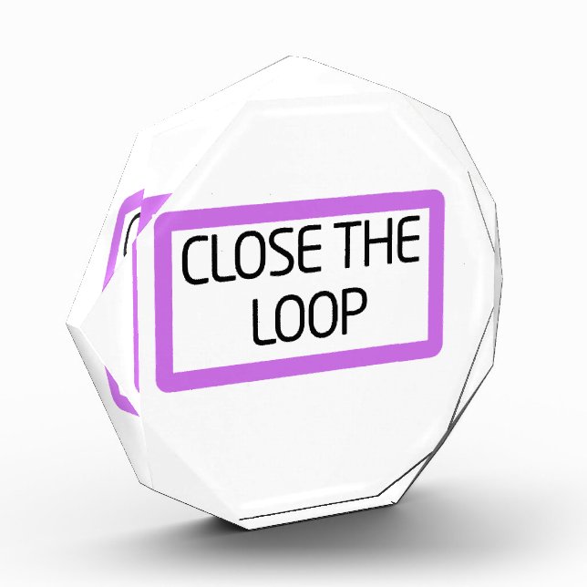 Proven Results | Premium Acrylic  Award (Left)