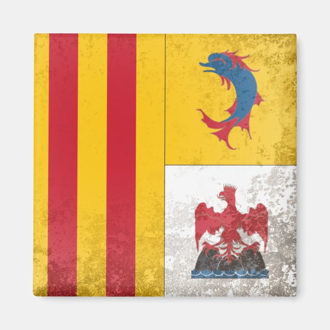 Provence-Alpes-Cote d'Azur Magnet (Front)