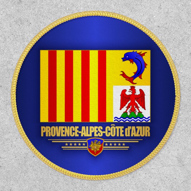 Provence-Alpes-Cote d'Azur Patch (Front)