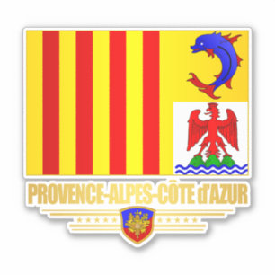 Provence-Alpes-Cote d'Azur Sticker