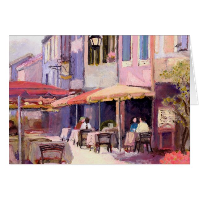 Provence Cafe Card (Front Horizontal)