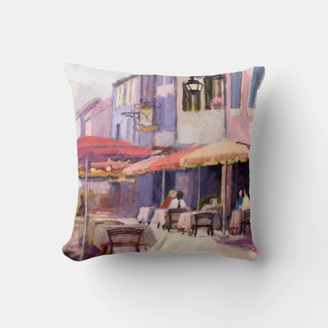 Provence Cafe Pillow (Front)