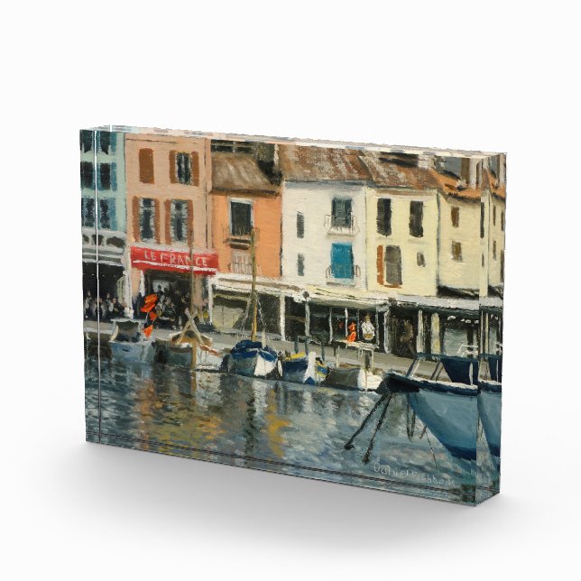 Provence Cassis France Harbor Photo Block (Right)