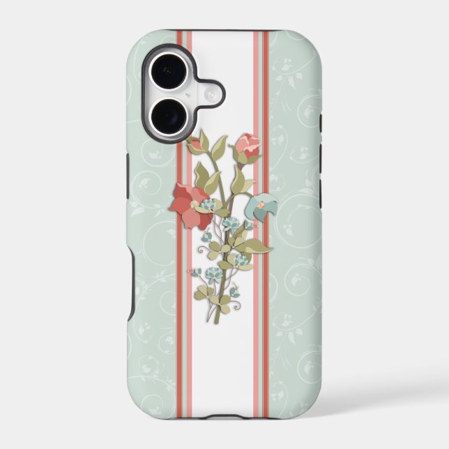 Provence Floral Iphone Case (Back)