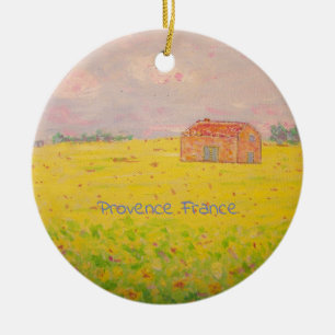 Provence France Ceramic Ornament