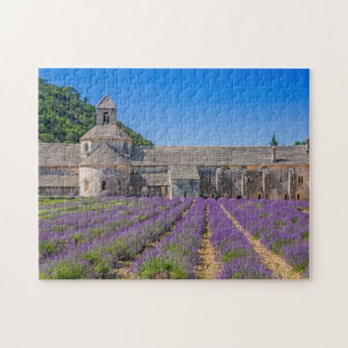 Provence FranceSenanque monastery Jigsaw Puzzle