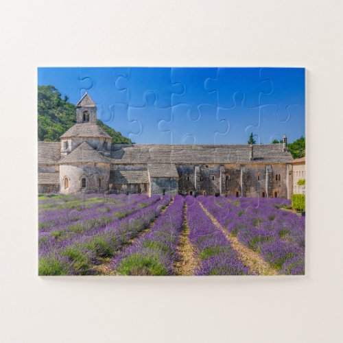 Provence FranceSenanque monastery Jigsaw Puzzle