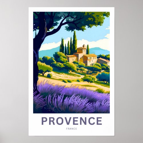 Provence France Travel Print