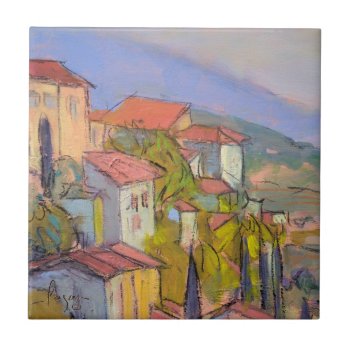 Provence Hideaway Art Tile by DorothyFaganFrance at Zazzle