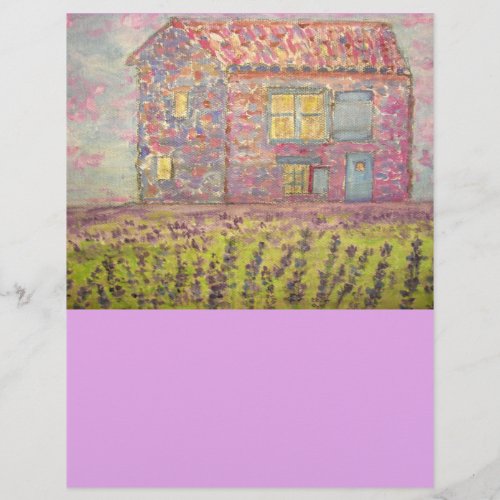 Provence House and Lavender Fields Letterhead