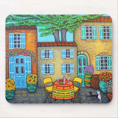 Provence Memories Mouse Pad by Lisa Lorenz