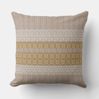 Provence Mixed Patterns Gold and Lavender