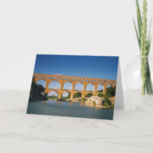 Provence - Pont du Gard greeting card