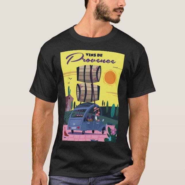 Provence Poster T-Shirt (Front)