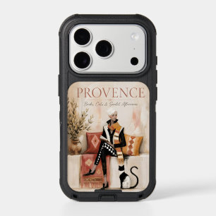 Provence Reading Nook Cat Illustration iPhone 17 Pro Case