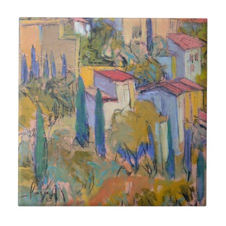 Provence Retreat Art Tile
