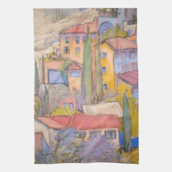 Provence Rooftop Party Towel by DorothyFaganFrance at Zazzle