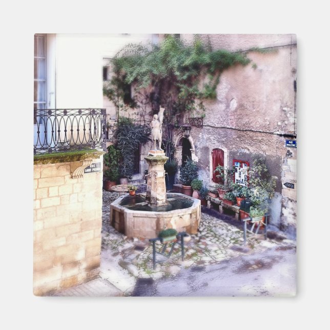 Provence village: Forcalquier Magnet (Front)