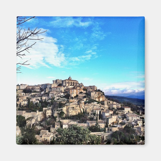 Provence village: Gordes Magnet (Front)