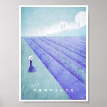Provence Vintage Travel Poster by VintagePosterCompany at Zazzle