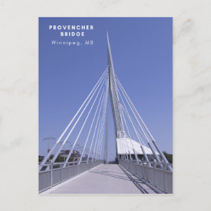 Provencher Bridge Holiday Postcard