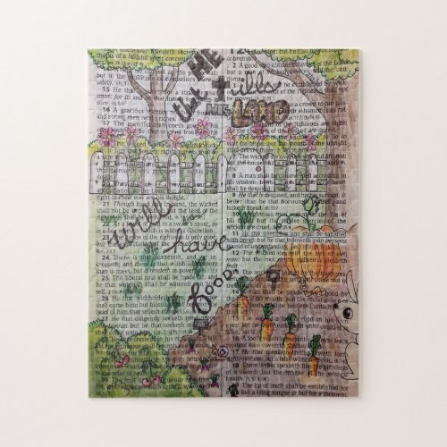 Proverb 1211 _ He Will Have Food Jigsaw Puzzle
