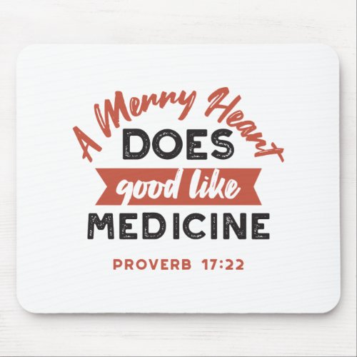 Proverb 17 Bible Verse Quote Mouse Pad