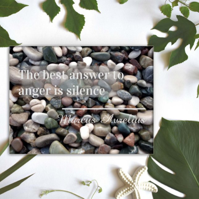 Proverb The best answer is silence  poster (Creator Uploaded)