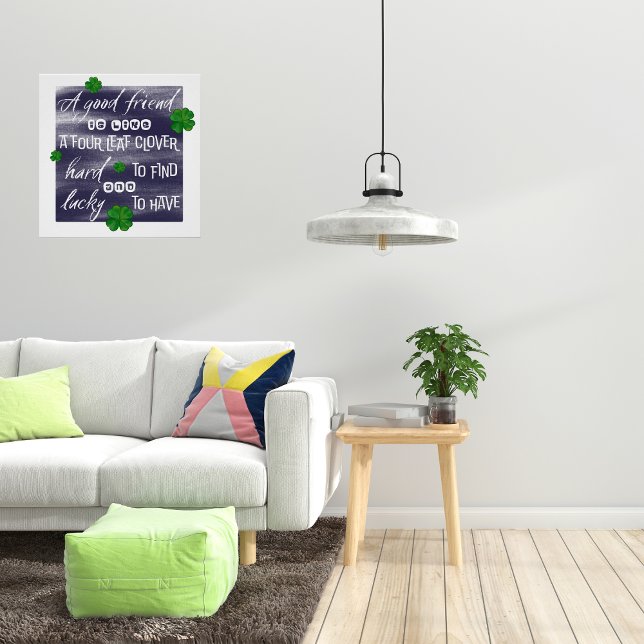  Proverbe sur l’amitié-Friendship proverb Poster (Creator Uploaded)