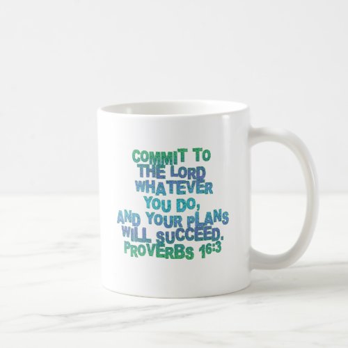 Proverbs 163 coffee mug