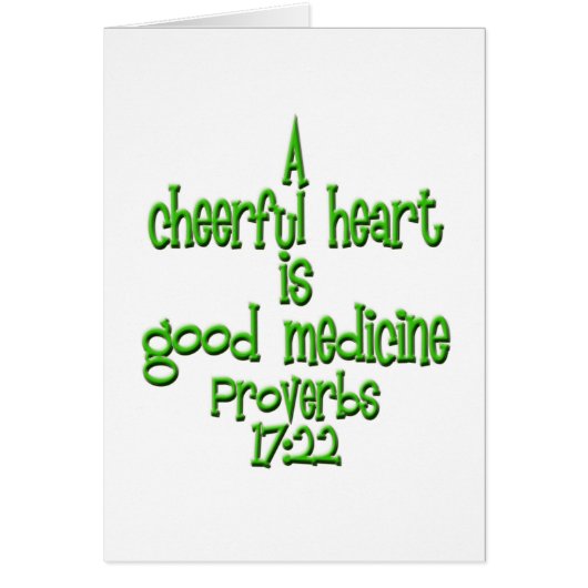 Proverbs 17:22 cards (Front)