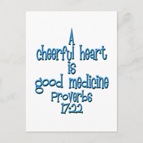 Proverbs 1722 postcard