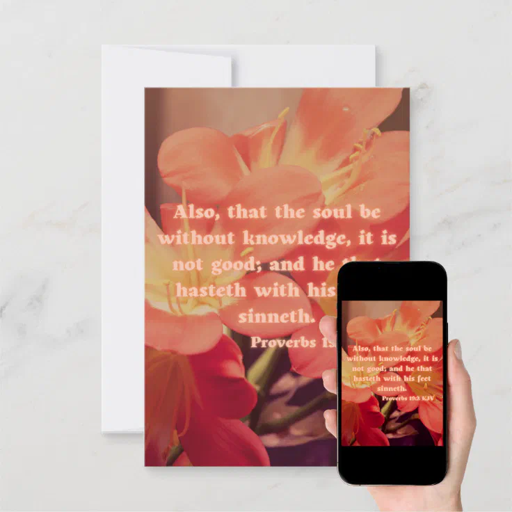 proverbs-19-2-kjv-bible-verse-pic-flat-greeting-card-zazzle