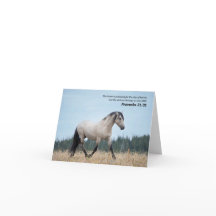 Proverbs 21:31 Wild Horse Bible Verse
