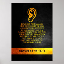 Proverbs 22:17-19 Bible Verse
