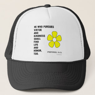 Proverbs 22:21 Virtue Trucker Hat