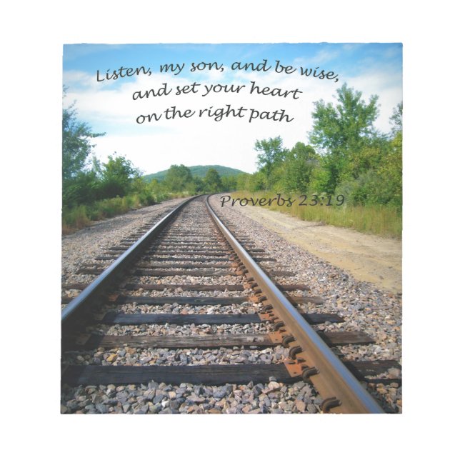 Proverbs 23:19 notepad (Front)