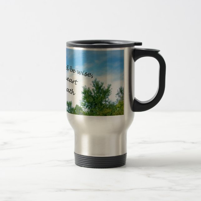 Proverbs 23:19 travel mug (Right)