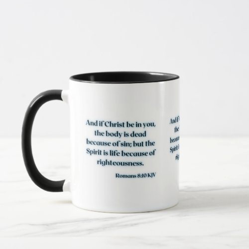 Proverbs 2416 KJV Bible Scripture Two_Tone Mug