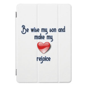 Proverbs 27:11 iPad pro cover