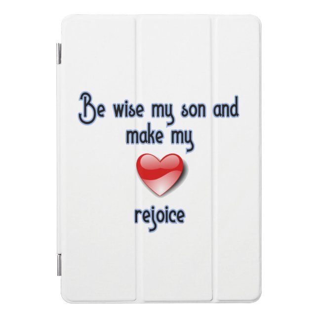 Proverbs 27:11 iPad pro cover (Front)