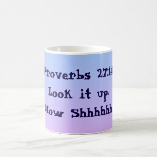 Proverbs 27:14 Mug Sunrise Colors